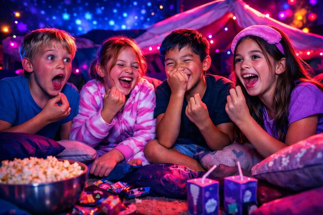 Enfants qui jouent au jeu Je n'ai jamais